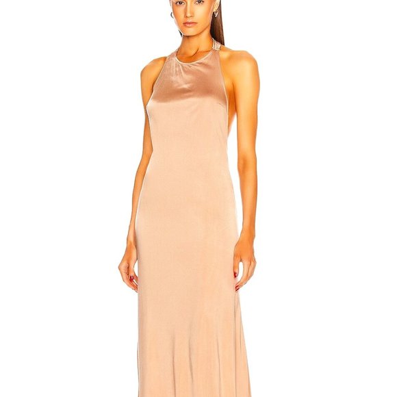 Alexis Dresses & Skirts - ALEXIS XAVERIE DRESS SIZE SMALL BACKLESS. TAN COLOR.